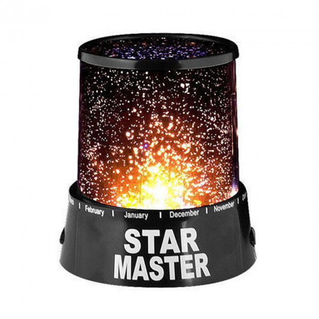Фото Проектор звездного неба Star master black
