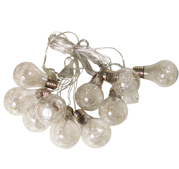 Фото Гирлянда светодиодная Xmas Лампочка 7280 80М-2 10 LED 3 м Multicolor