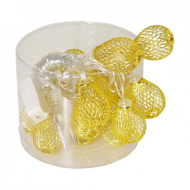 Фото Гирлянда светодиодная Xmas Golden Lamp 7400 20 LED 4 м Yellow