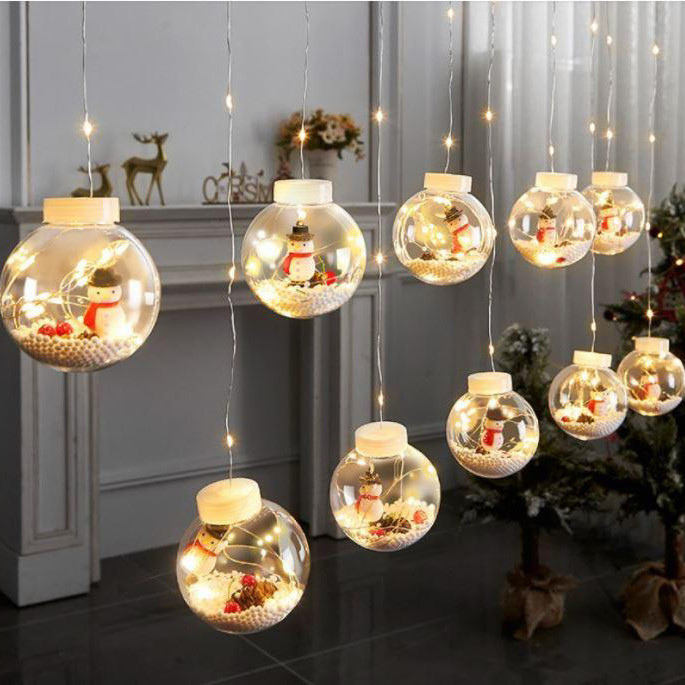 Фото Гирлянда Xmas WW-1 Copper Curtain Ball Lamp