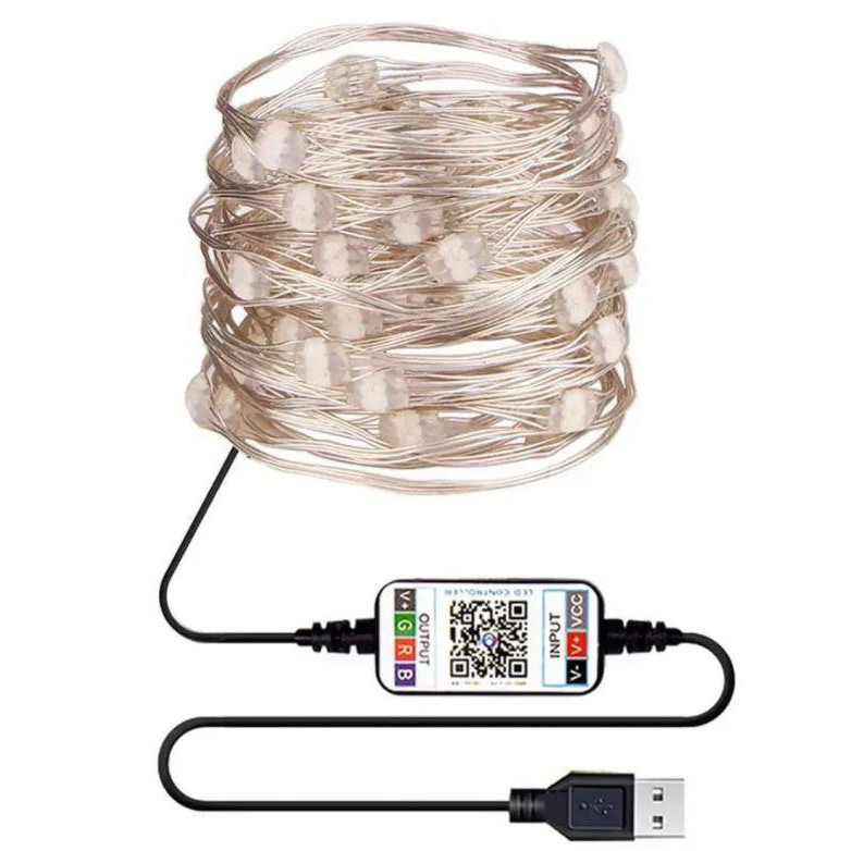 Фото Гирлянда LED  c Вluetooth и управлением с телефона