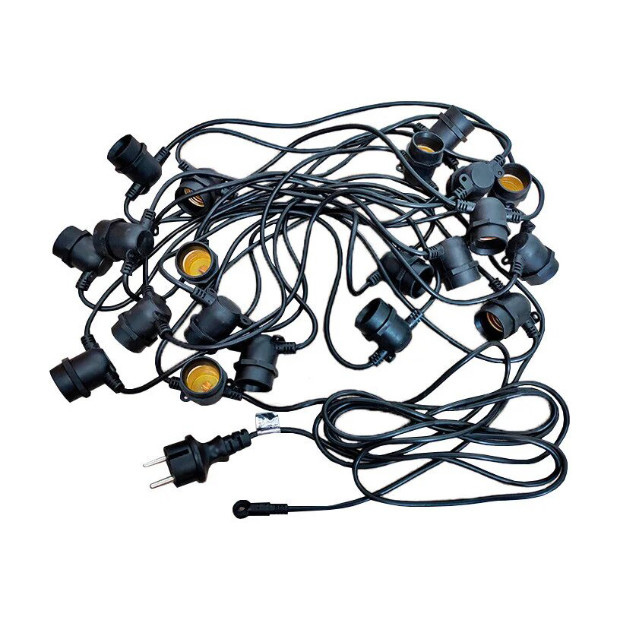 Фото Гирлянда уличная Feron CL50- 8 Белт-лайт 10xE27 8 м черная