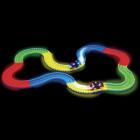 Гибкий трек с машинкой Светящийся в темноте 220 деталей Magic Tracks
