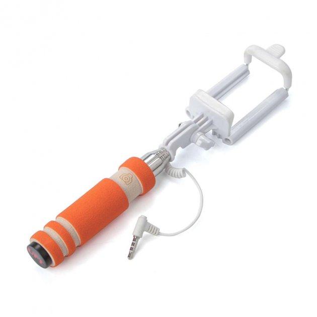 Селфи-монопод со шнуром SS8 COMPACT Orange