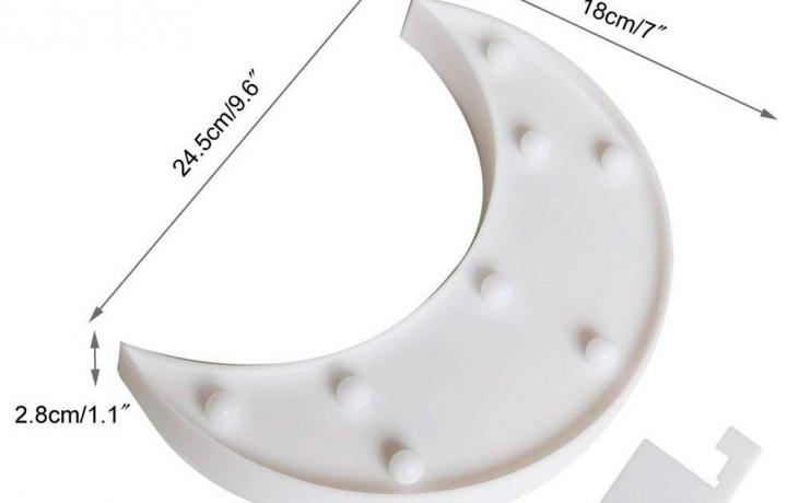 Декоративный LED светильник ночник Месяц Funny Lamp Moon