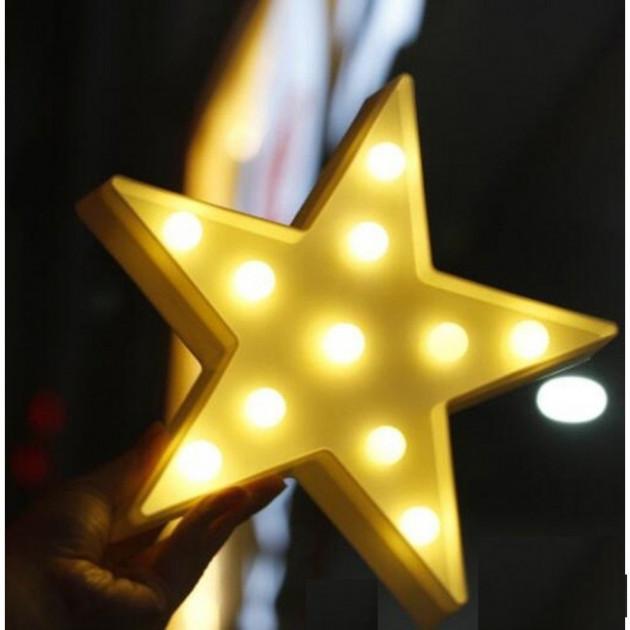 Фото 4 Декоративный LED светильник ночник Звездочка Funny Lamp Star