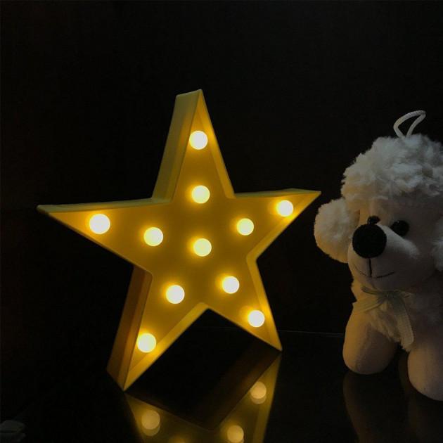 Фото 6 Декоративный LED светильник ночник Звездочка Funny Lamp Star