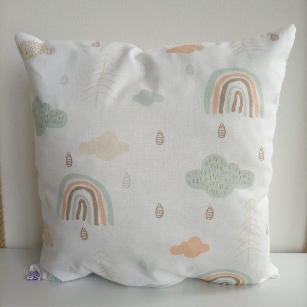 Детская качеля Infancy «Радужки» молочная основа  от  7 месяцев до 5 лет