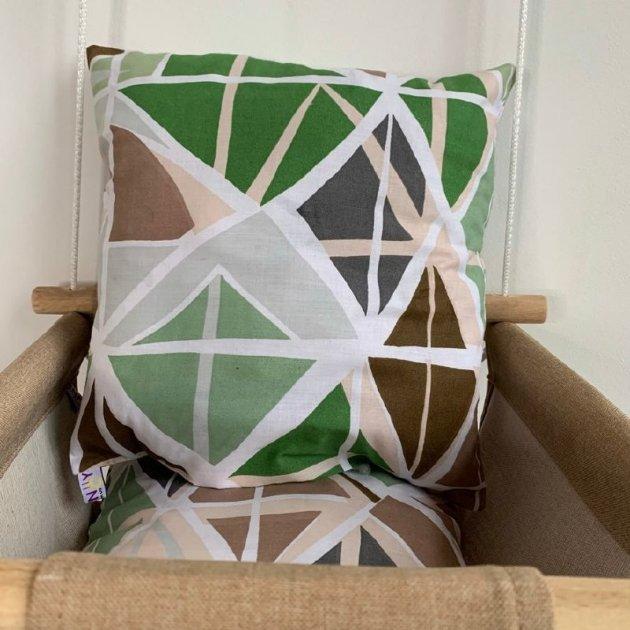 Фото 4 Детская качеля Infancy Зеленая абстракция Карамельная основа