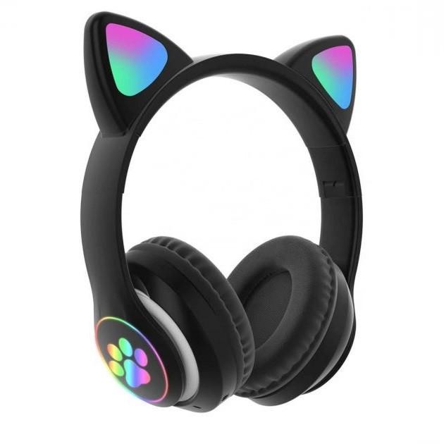 Фото 1 Наушники беспроводные Bluetooth Cat Ear VZV-23M, черные