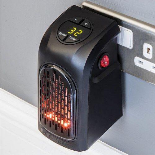 Фото 2 Обогреватель электрический тепловентилятор портативный Handy Heater 400W