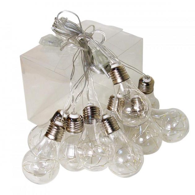 Фото 4 Гирлянда светодиодная Xmas Лампочка 7280 80М-2 10 LED 3 м Multicolor
