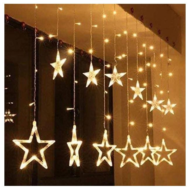 Фото 3 Гирлянда светодиодная Xmas STAR CURTAIN WW