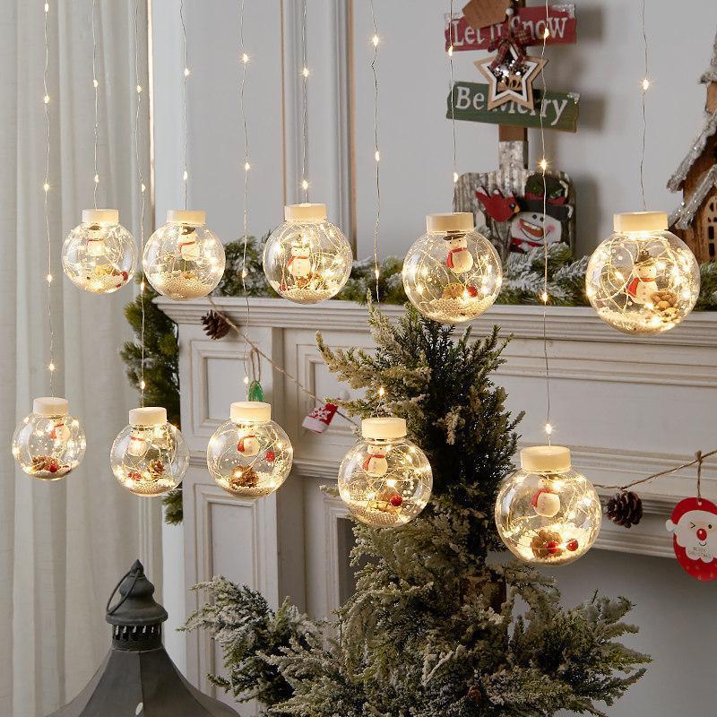 Гирлянда Xmas WW-1 Copper Curtain Ball Lamp
