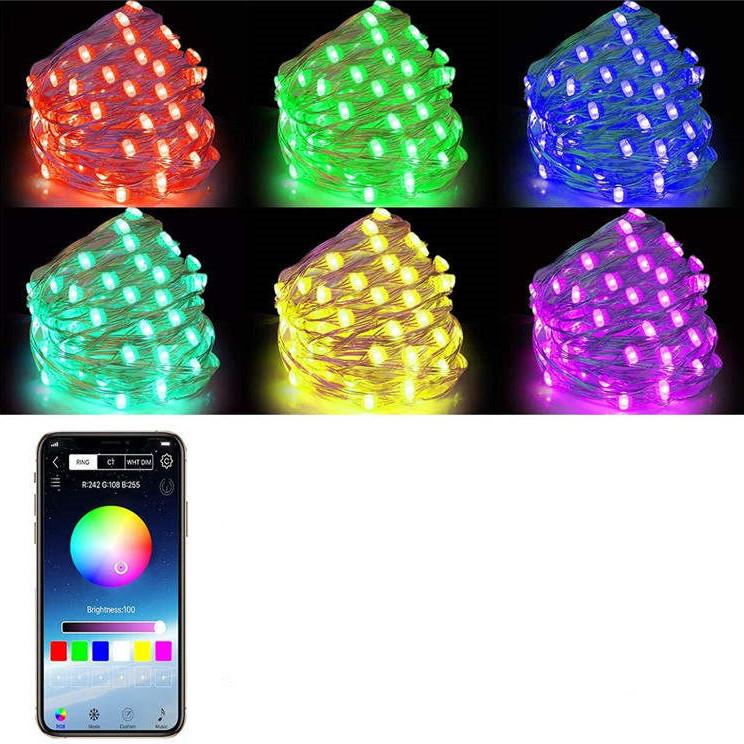 Фото 3 Гирлянда LED  c Вluetooth и управлением с телефона