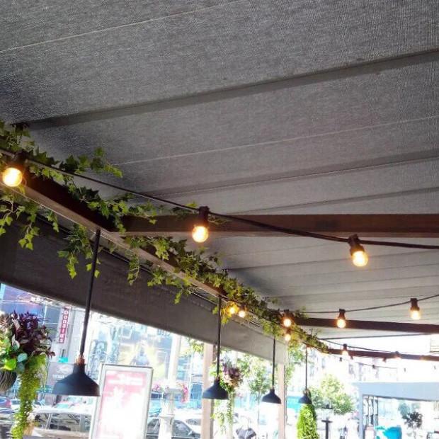 Гирлянда уличная Feron CL50- 8 Белт-лайт 10xE27 8 м черная