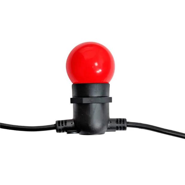 Гирлянда уличная Feron CL50- 8 Белт-лайт 10xE27 8 м черная