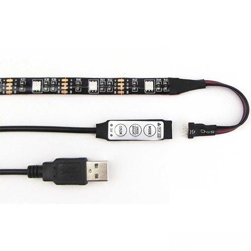 Фото 1 Светодиодная лента с USB и миниконтроллером Feron LS708 RGB