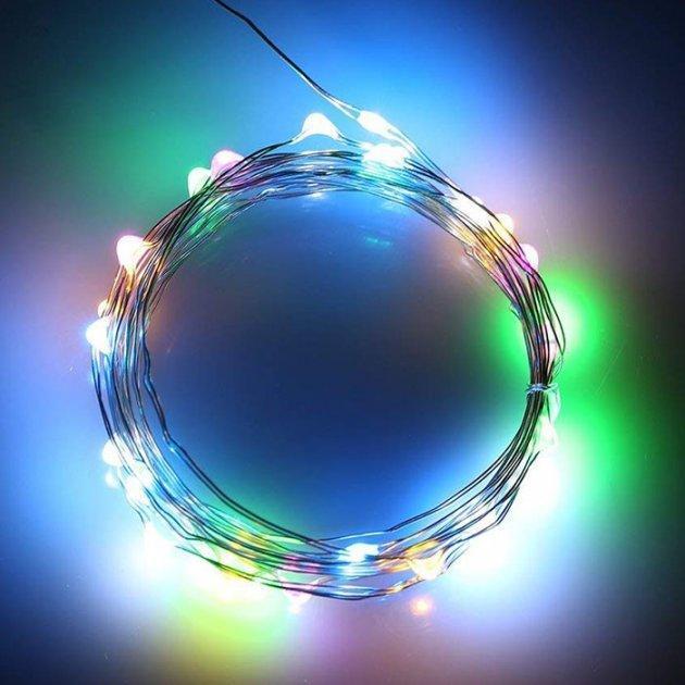 Фото 1 Гирлянда Xmas 200 Led Капля росы 20M Мультицветная 220V
