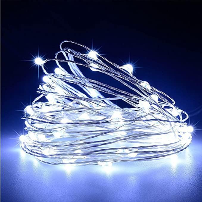 Гирлянда Xmas 200 Led Капля росы 7247 20 м белая