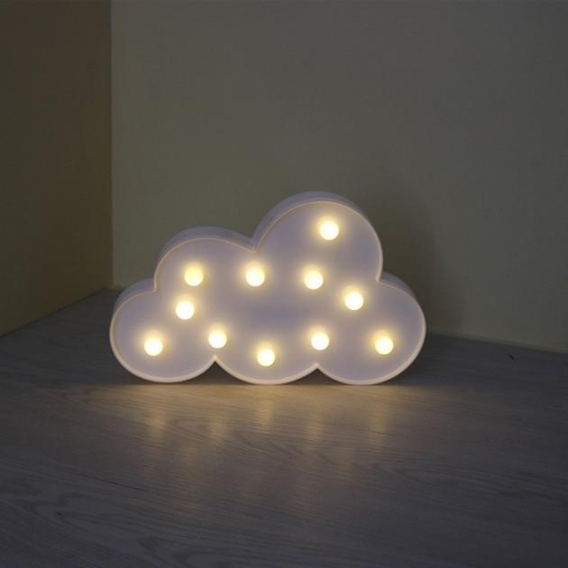 Фото 2 Декоративный LED светильник ночник Облако Funny Lamp Сloud