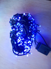 Новогодняя светодиодная гирлянда РУБИНКА 300LED синий